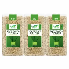 3 x Soczewica Zielona Bio 500 g - Bio Planet