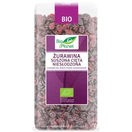 Żurawina Suszona Cięta Niesłodzona Bio 400 g - Bio Planet