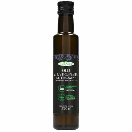 Olej z Ostropestu Tłoczony na Zimno Nierafinowany 250 ml - Eoovita