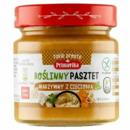 Pasztet Warzywny z Cieciorką Bezglutenowy 160 g - Primavika