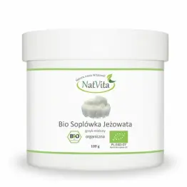 Grzyb Soplówka Jeżowata Mielona BIO 100 g - Natvita