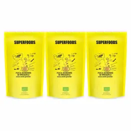 3 x Maca Duże Opakowanie Korzeń w Proszku Bio 750 g - Bio Planet