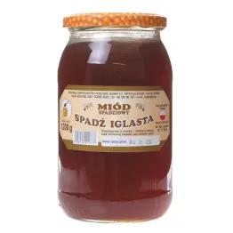 Miód Spadziowy 1,2 kg Pasieka Sudnik