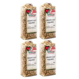 4 x Granulat Sojowy 200 g - Bjos