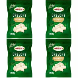 Zestaw 4 x Orzechy Nerkowca Połówki 1 kg - Targroch