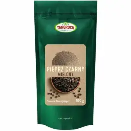 Pieprz Czarny Mielony 100 g - Targroch