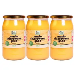 3 x Masło Sklarowane Ghee 810 ml (750 g) - Palce Lizać