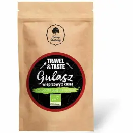 Gulasz Wieprzowy z Kaszą Danie Liofilizowane Eko 85 g - Dary Natury