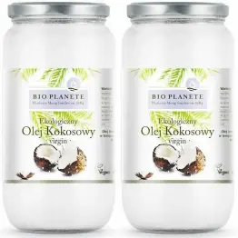 2 x Olej Kokosowy Virgin Bio 950 ml - Bio Planete
