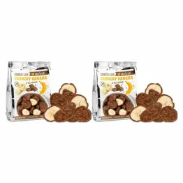2 x Chrupiące Banany w Czekoladzie Mlecznej do Kieszeni 70 g - Mixit