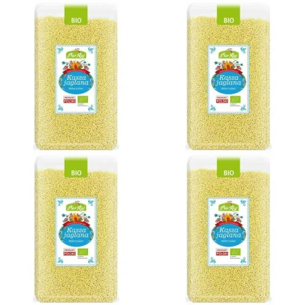4 x Polska Kasza Jaglana Bio 1 kg - Bio Raj