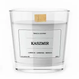 Sojowa Świeca Zapachowa KASZMIR 200 ml - Vitafarm