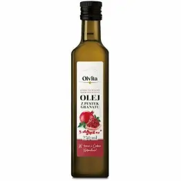 Olej z Pestek Granatu Zimnotłoczony Nieoczyszczony 250 ml - Olvita