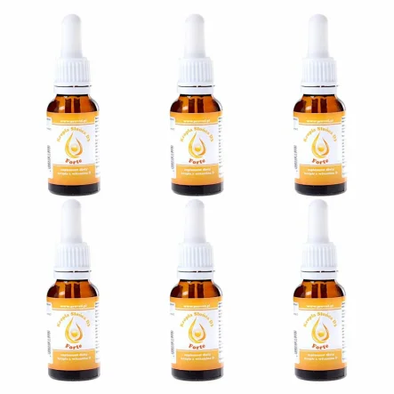 Zestaw 6 x Kropla Słońca Witamina D3 Forte 20 ml - Proved