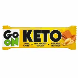 Keto Baton Peanut Butter Low Carb Bez Dodatku Cukru 50 g - Go On