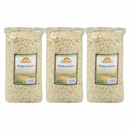 3 x Otręby Owsiane 500 g - Dr Zdrowie