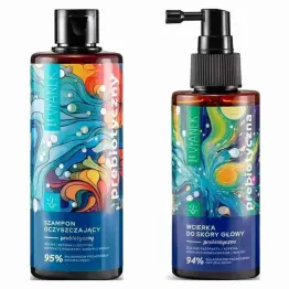 Prebiotyczny Szampon Oczyszczający do Włosów 300 ml - VIANEK + Prebiotyczna Rozgrzewająca Wcierka Do Skóry Głowy 150 ml - VIANEK