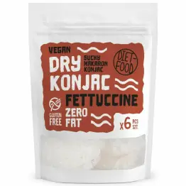 Makaron Shirataki Konjac Fettuccine Suchy (Bez Wody) 150 g - Diet-Food (data: 16.02.2026)