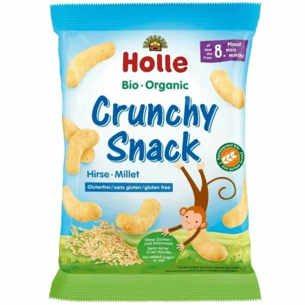 Chrupki Jaglane Bezglutenowe Bio 25 g - Holle