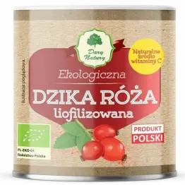 Dzika Róża Liofilizowana w Proszku EKO 70 g - Dary Natury