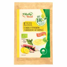 Kisiel Cytrynowy z Rabarbarem i Witaminą C Bio 38 g - Wodzisław