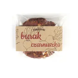 Ciastko Warszawskie Bezglutenowe Burak i Czarnuszka 60 g - Baton Warszawski - Przecena Krótka Data Minimalnej Trwałości