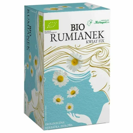 Herbatka Ziołowa RUMIANEK BIO FIX 30 g (20x 1,5 g) -  Herbapol Wrocław