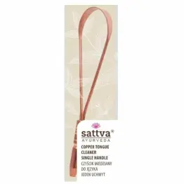 Czyścik Miedziany do Języka Jeden Uchwyt 1 Sztuka - Sattva