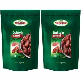 Zestaw 2 x Daktyle Suszone Bez Pestek 1 kg - Targroch