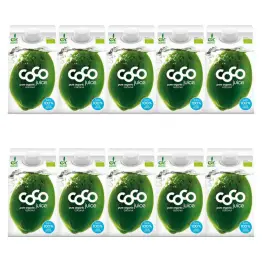 10 x Woda Kokosowa Naturalna Bio 500 ml - Dr Martins