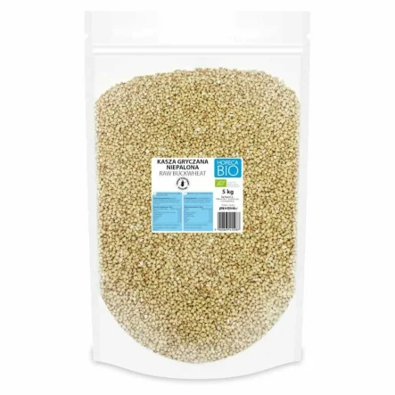 Kasza Gryczana Niepalona Bio 5 kg - Horeca