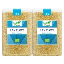 2 x Len Złoty Bio 2 kg - Bio Planet