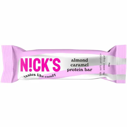 Baton Proteinowy z Migdałami w Mlecznej Czekoladzie 50 g - Nicks
