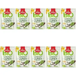 10 x Cukier Waniliowy Trzcinowy Bio 8 g - Amylon