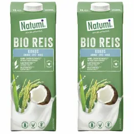 2 x Napój Ryżowo - Kokosowy Bezglutenowy Bio 1 l UHT - Natumi