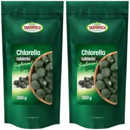 2 x Chlorella w Tabletkach 250 g (ok. 1000 Tabletk) - Targroch
