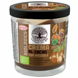 Krem Kakaowy z Orzechami Laskowymi Wegański Bio 200 g - Gandola