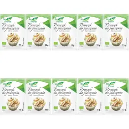 Zestaw 10 x Proszek do Pieczenia Bio 15 g - Bio Planet
