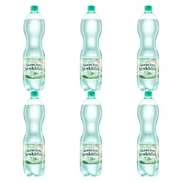 6 x Woda Źródlana Gazowana Wysokonasycona CO2 1,5 l - Kuracjusz Beskidzki
