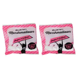 Zestaw 2 x Pianki Bez Dodatku Cukru i Bez Glutenu 50 g Mellow Party