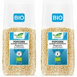 2 x Popcorn Ziarno Kukurydzy Bezglutenowe Bio 1 kg - Bio Planet
