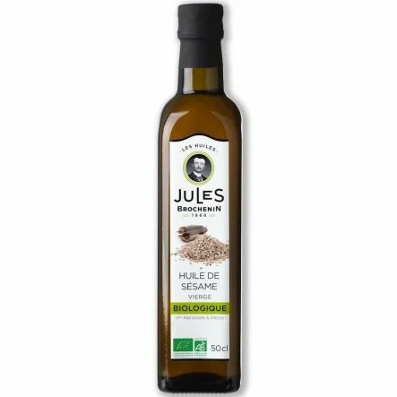 Olej Sezamowy Virgin Bio 500 ml - Jules Brochenin