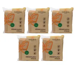 5 x Chlebek Chrupki Ryżowy 75 g - Natural