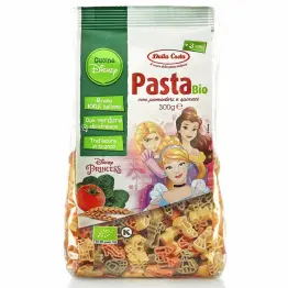 Makaron Semolinowy Trójkolorowy Disney Princess Bio 300 g