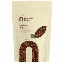 Anyż Gwiazdkowy 100 g - Naturalnie Zdrowe - Anyż Gwiaździsty, Anyżowe Gwiazdki