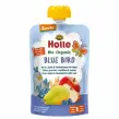 Mus Owocowy Niebieski Ptak (Gruszka, Jabłko, Jagoda, Owies) Bez Dodatku Cukru Bio Demeter 100 g - Holle