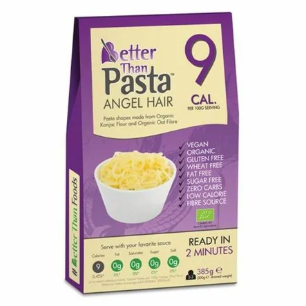 Makaron Konjac Angel Hair Bio 385 g (300 g) -  Better Than Foods