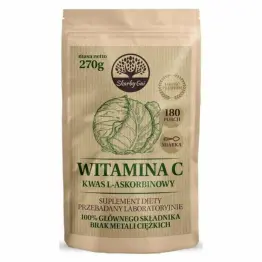 Witamina C z Kapusty (Kwas L-askorbinowy) 270 g - Skarby Gai