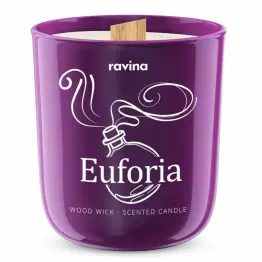 Sojowa Świeca Zapachowa w Szkle Euforia - Ravina