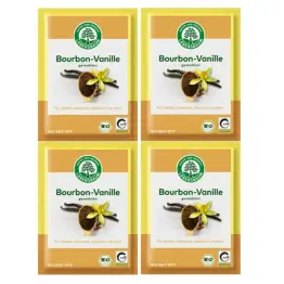 4 x Wanilia Bourbon Mielona Bio 5 g - Lebensbaum